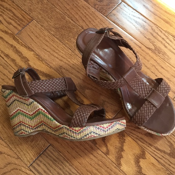 Nicole Shoes - Nicole Wedges in Bohemian Summer style!